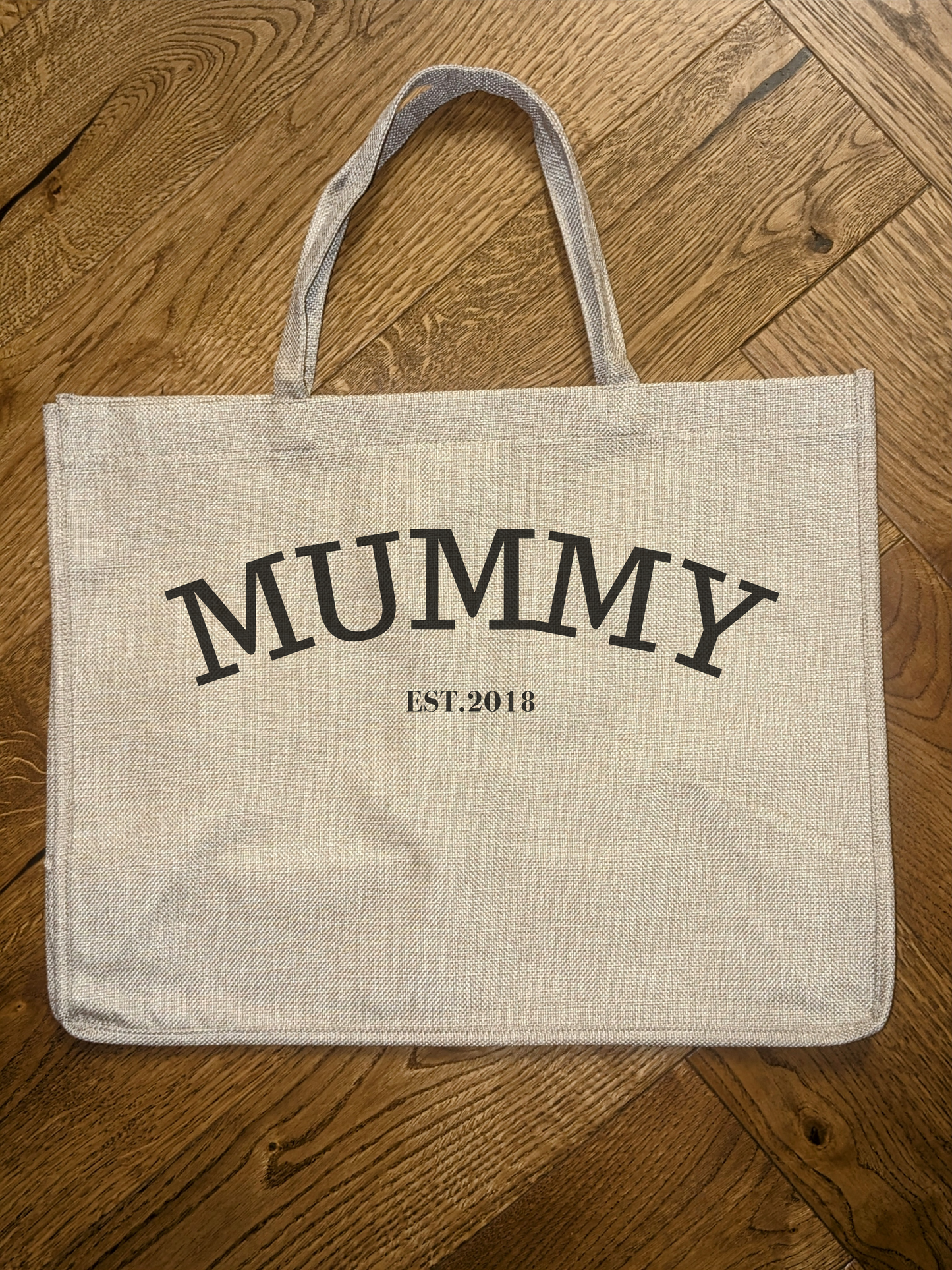 Personalised Linen Bag