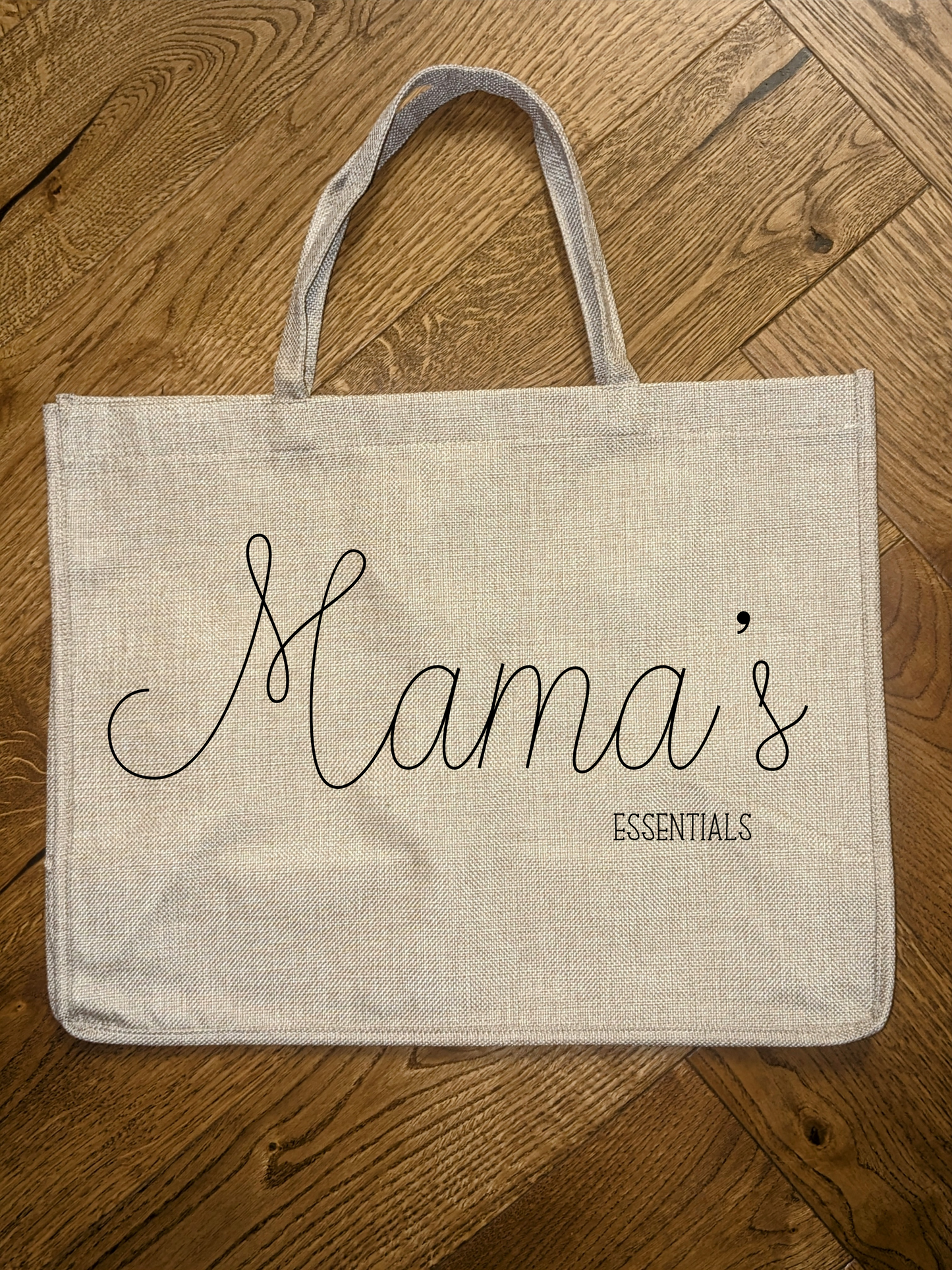 Personalised Linen Bag