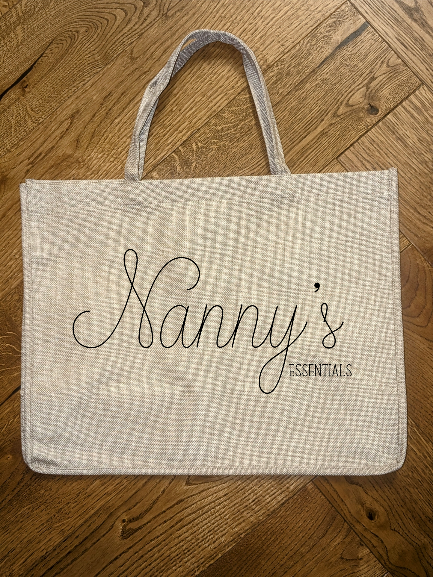 Personalised Linen Bag