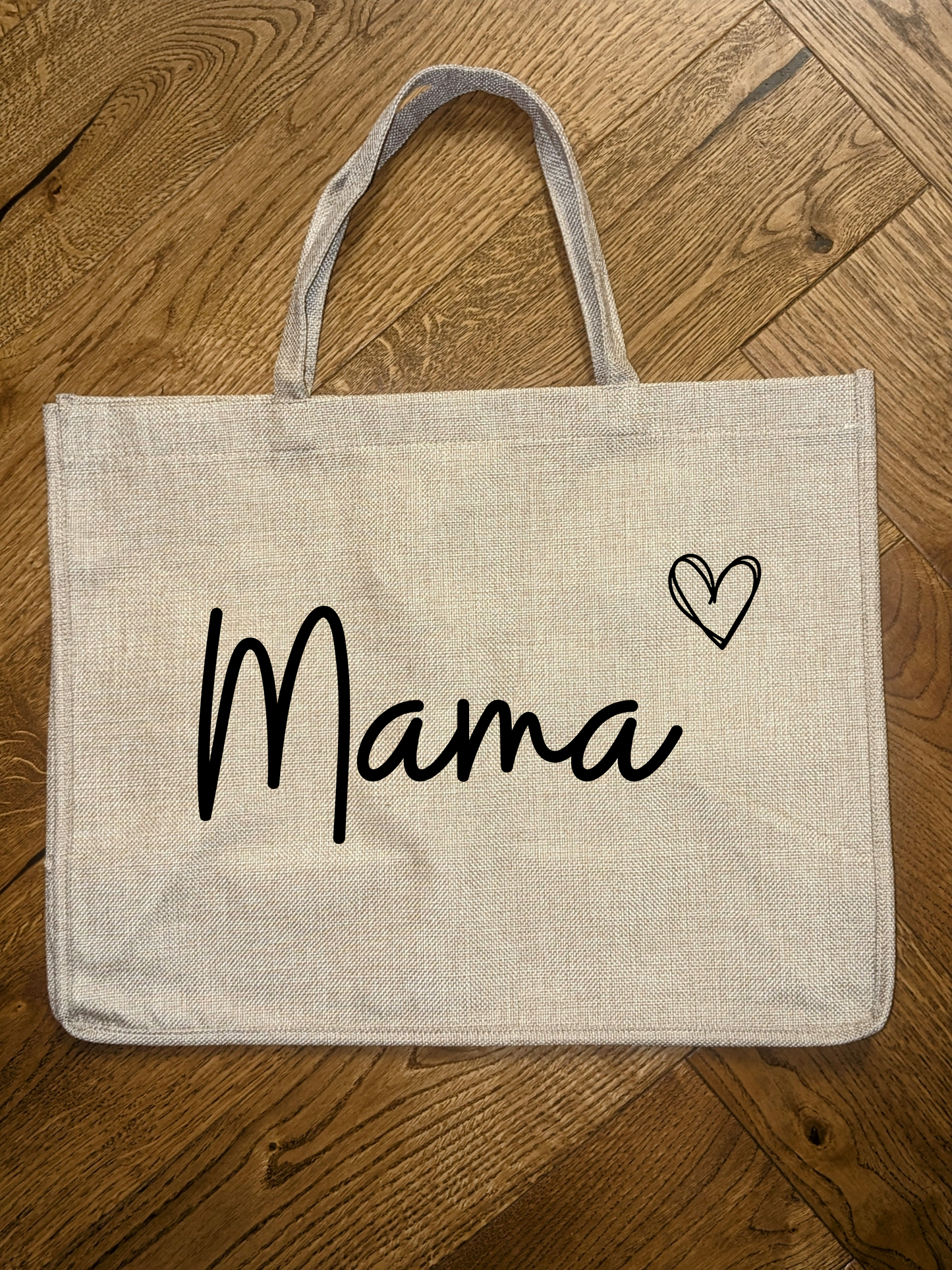 Personalised Linen Bag